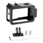 Cage métallique avec griffe porte-accessoires  - PULUZ pour DJI Osmo Action 4/3