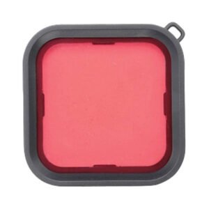 Filtre de plongée Sunnylife pour Osmo Action 4/3 - Rouge