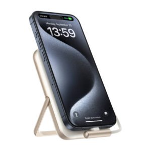 Batterie externe magnétique Choetech B735 10000mAh 20W PD avec câble USB-C - Blanc