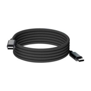 Câble Magnétique USB-C vers USB-C Choetech XCC-1052, PD 240W 1.2m - Noir