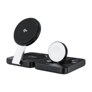 Chargeur magnétique pliable 3-en-1 - Choetech Qi2