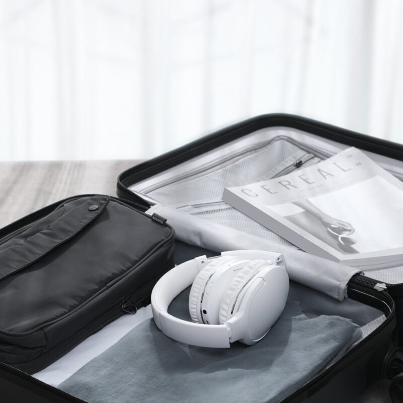 Casque sans fil Baseus Encok D02 Pro - Blanc – Image 7