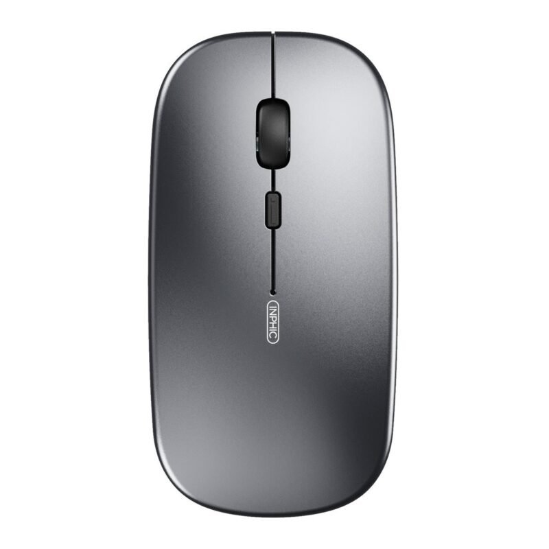 Souris sans fil Inphic PM1 Silencieuse 2.4G - Gris