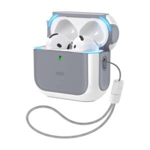 Étui Orbit Hybrid pour AirPods 4 - Blanc