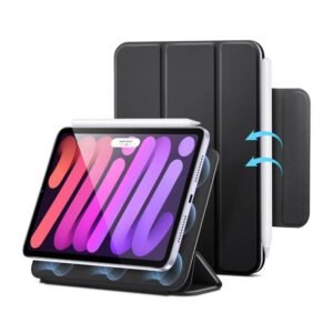 Étui magnétique ESR Rebound pour iPad mini 6/A17 Pro - Noir
