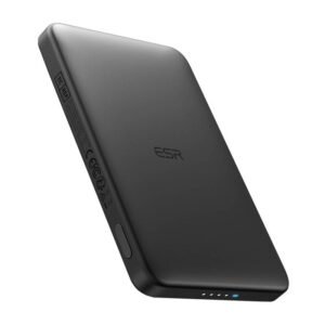 Batterie externe magnétique ESR Qi2 MagSlim 5000 mAh - Noir