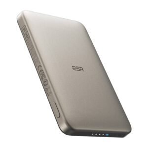 Batterie externe magnétique ESR Qi2 MagSlim 5000 mAh - Sable