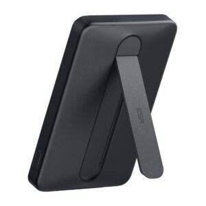 Batterie externe magnétique ESR Qi2 MagSlim 5000 mAh avec support - Noir