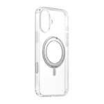 Coque magnétique Baseus SkyRing 360° iP16 avec support - Transparent