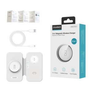 Chargeur Inductif 3-en-1 Choetech T616-F - Blanc