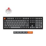 Clavier sans fil Keychron K10 Max RGB Switch Rouge - Noir