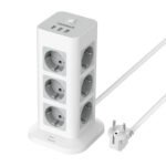 Multiprise Tessan TS-TPS04-DE - Blanche