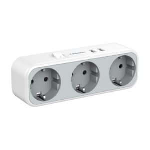 Prise murale Tessan TS-322 - Blanc