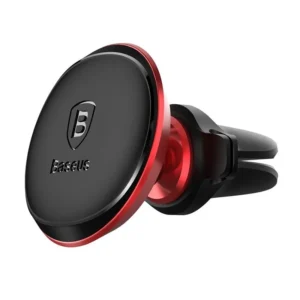 Support de voiture magnétique Baseus pour grille d'aération - Rouge OS