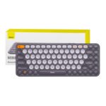 Clavier sans fil Tri-Mode Baseus K01A - Gris Givré